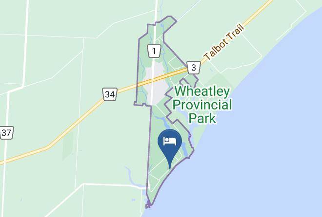 Chatham Kent - Omstead's On Erie B&b Maps