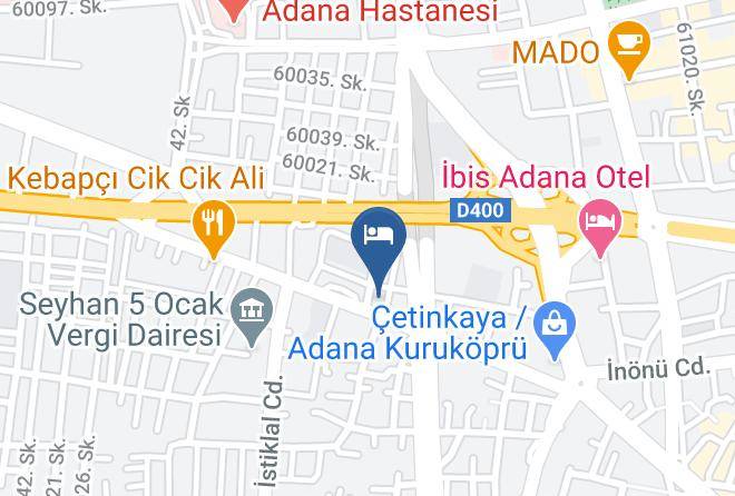 Seyhan - Omur Hotel Eken Otelcilik Maps