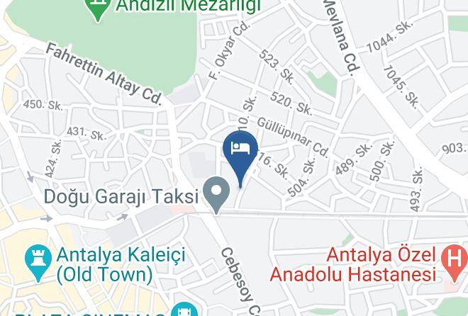 Muratpasa - Omur Otel Maps