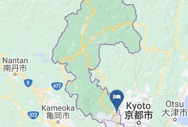 Kyoto City Ukyo Ward - Omuro Kaikan Maps