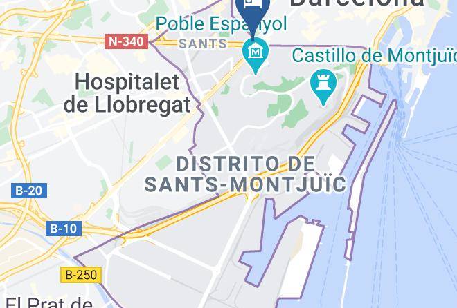 Barcelona - Ona Hotels Terra Maps
