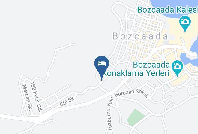 Bozcaada - Onal Tas Konak Maps