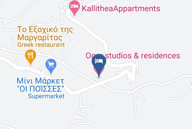 Kea Kythnos - Onar Studios & Residences Maps