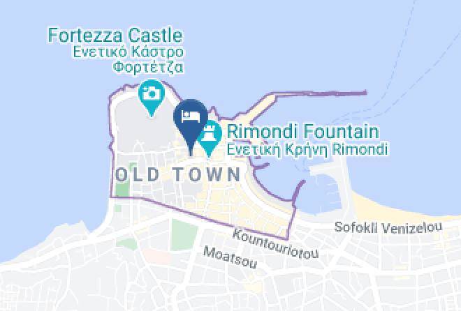 Rethimni - Onar Suites Maps