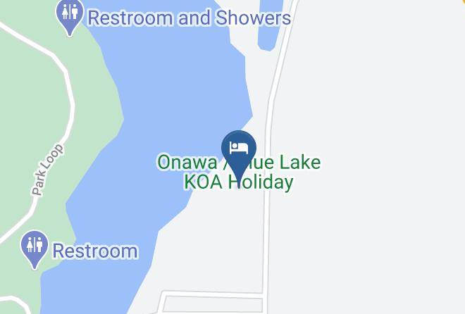 Monona - Onawa Blue Lake Koa Maps