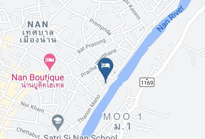 Amphoe Mueang Nan - Once At Nanrimnam Maps