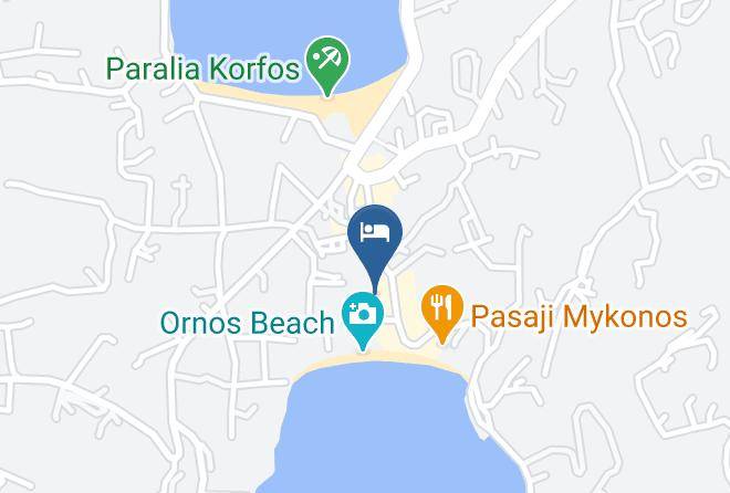 Once In Mykonos Luxury Resort Map
