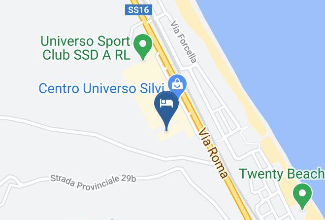 Teramo - Onda Hotel Maps