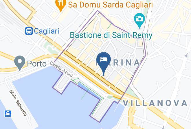 Cagliari - Onda Marina Cagliari Maps