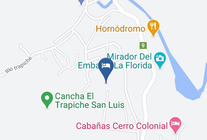 Coronel Pringles Department - Cabanas Onda Verde Maps