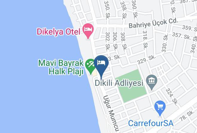 Dikili - Onder Pansiyon Maps