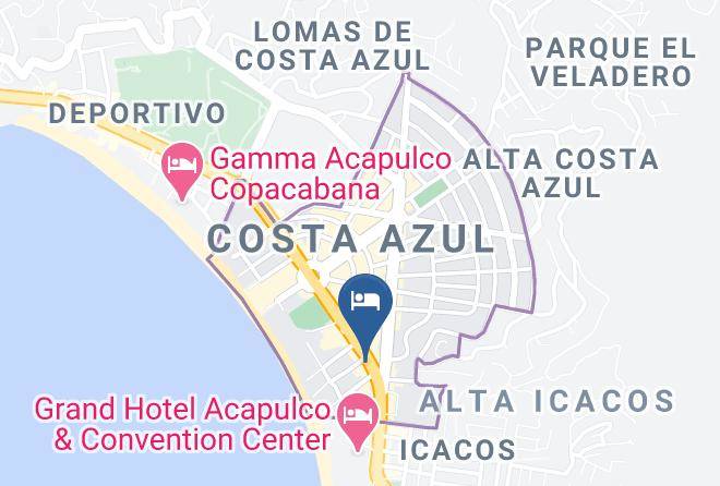 Acapulco De Juarez - One Acapulco Costera Maps