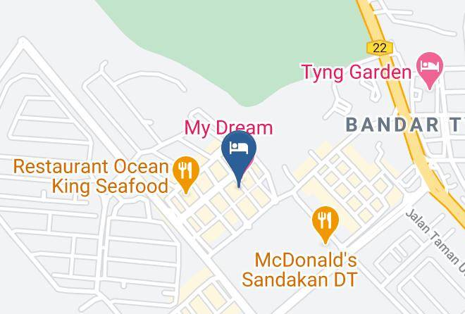 Bahagian Sandakan - One Avenue Hotel Maps