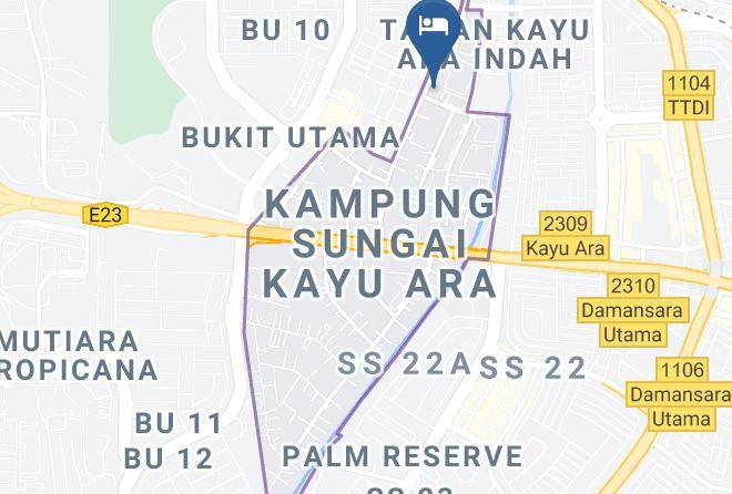 Petaling - One Avenue Hotel Pj Maps