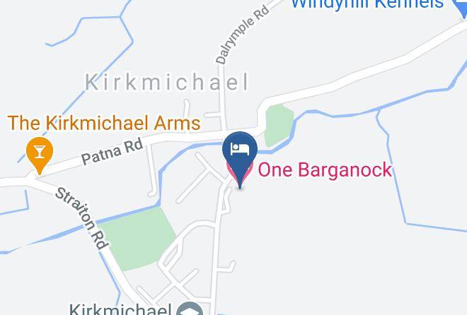 South Ayrshire - One Barganock Maps