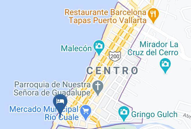 Puerto Vallarta - One Beach Street Vallarta Maps