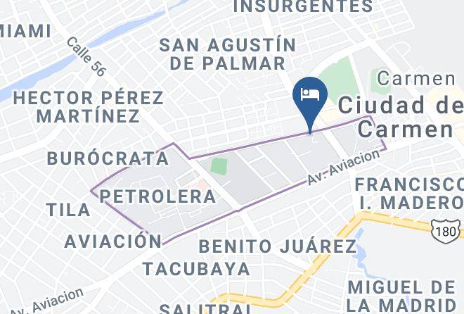 Carmen - One Ciudad Del Carmen Concordia Maps