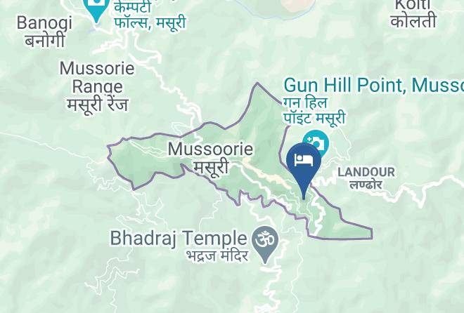 Mussoorie - One Earth Royale Maps