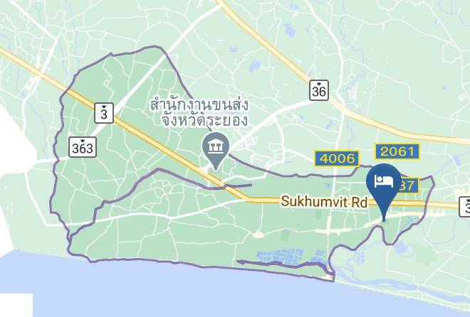 Amphoe Mueang Rayong - One Four Seven Hotel & Snooker Bar Maps