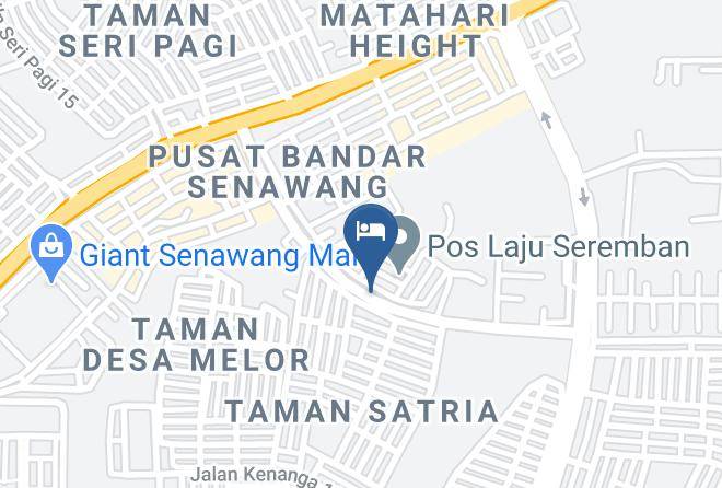 Seremban - One Garden Hotel Maps