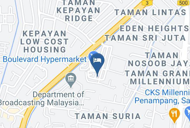Westst Division - One Hotel Lintas Jaya Maps