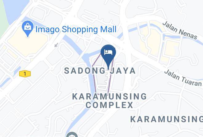 Westst Division - One Hotel Sadong Jaya Maps