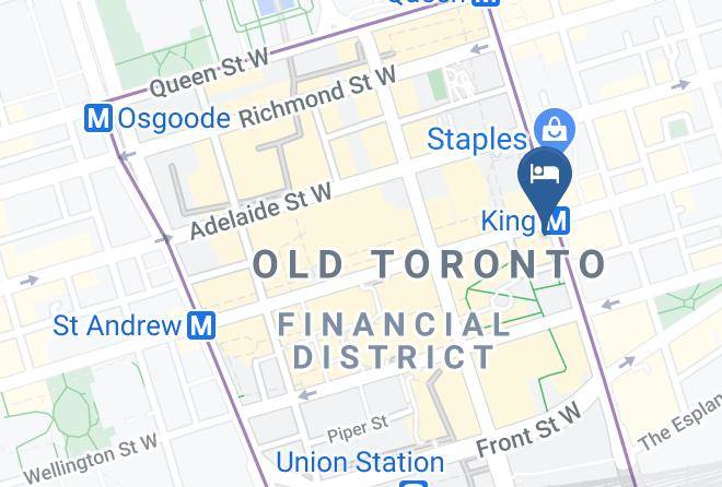 Toronto - One King West Hotel & Residence Maps