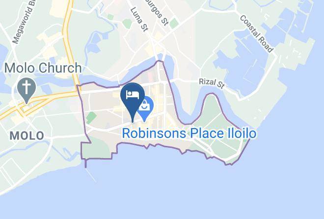 Iloilo - One Lourdes Dormitel Maps