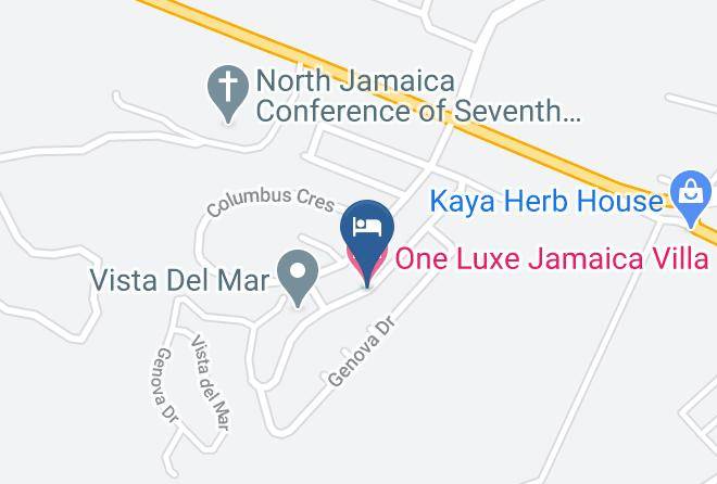 One Luxe Jamaica Villa Map - Jamaica - Saint Ann