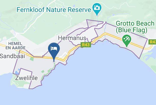 Overberg - One Marine Drive Boutique Hotel Maps