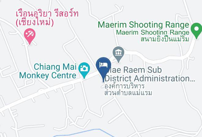Amphoe Mae Rim - One Nature Mae Rim Maps