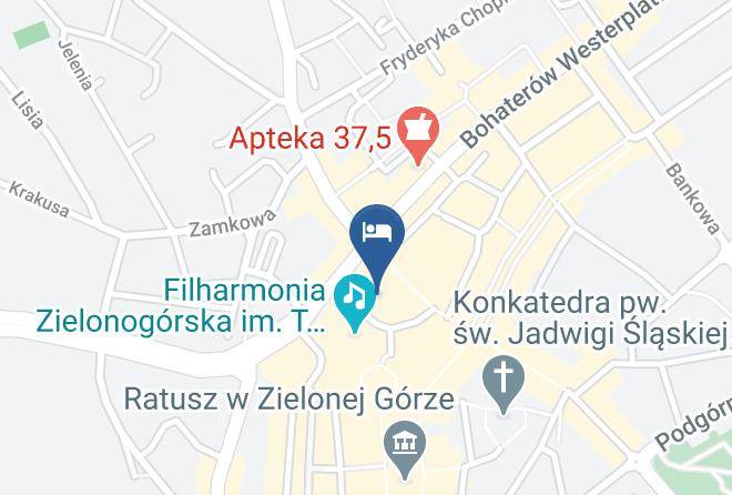 Zielona Gora - One Night Zielona Gora Maps