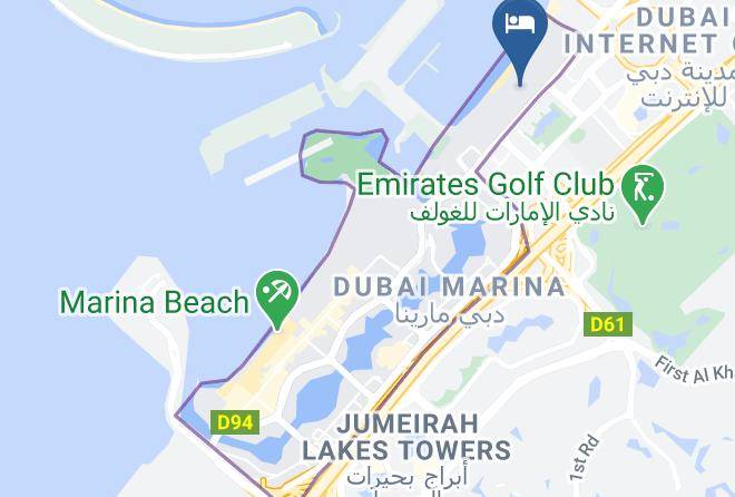 Dubai - The Palace At One & Only Royal Mirage Maps