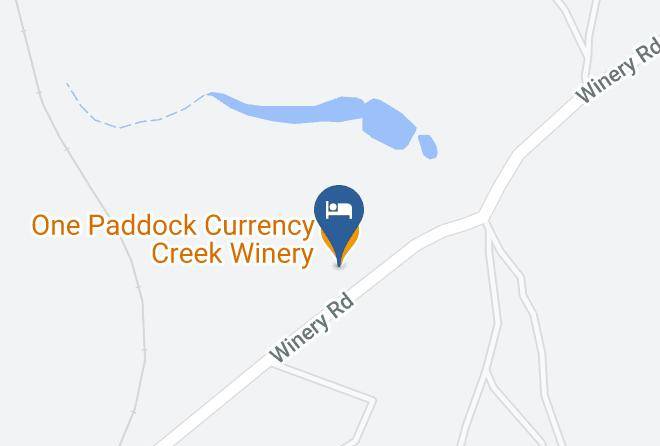 One Paddock Currency Creek Winery Map
