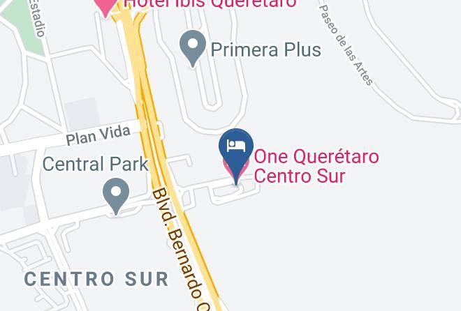 Santiago De Queretaro - One Queretaro Centro Sur Maps
