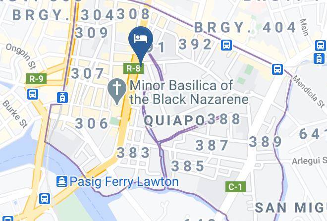 Metro Manila - One Quiapo Hotel Maps