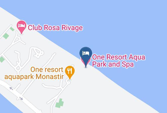 Tunisia - One Resort Aqua Park And Spa Maps