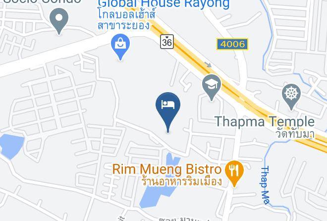 Amphoe Mueang Rayong - One Resort Rayong Maps