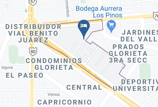 San Luis Potosi Prados Glorieta Segunda Seccion - One San Luis Potosi Glorieta Juarez Maps
