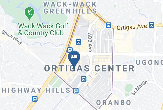 Metro Manila - Edsa Shangri La Manila Maps