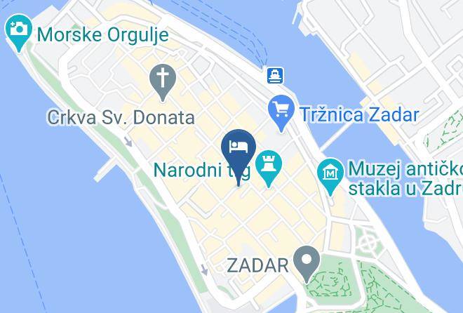 Zadar - One Suites Maps