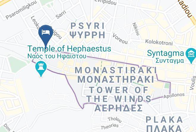Central Athens - One Three One Maps