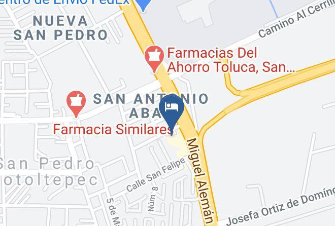 Toluca - One Toluca Aeropuerto Maps