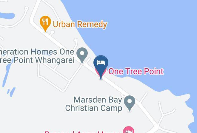 Whangarei - One Tree Point Motel Maps