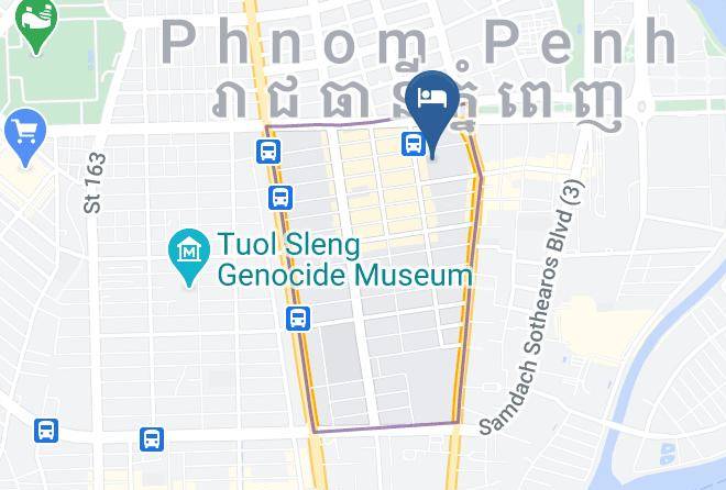 Chamkar Mon - One Up Hotel Cambodia Maps