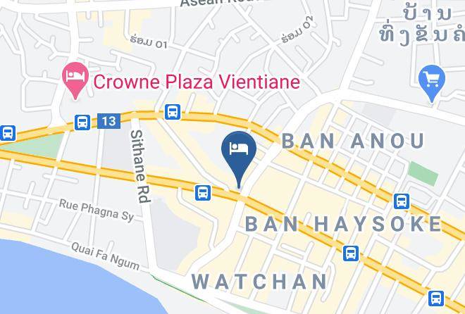 Vientiane - One Vientiane Hotel Maps