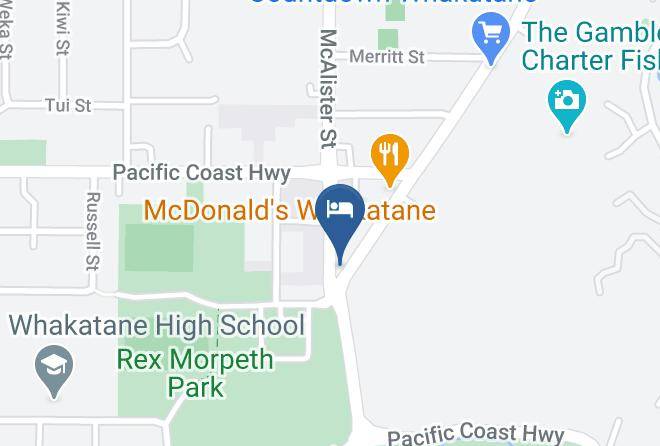 Whakatane - One88 On Commerce Whakatane New Zealand Maps