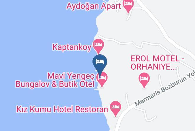 Mugla - Oneiro Beach Resort Maps