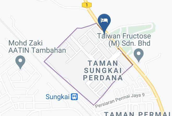 Batang Padang District - Oneone08 Hotel Sungkai Maps