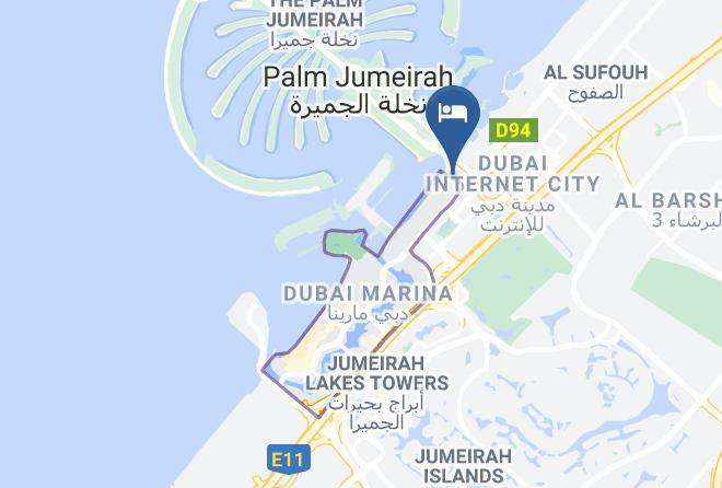 Dubai - Arabian Court At One & Only Royal Mirage Maps